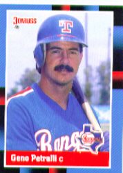 1988 Donruss Baseball Cards    506     Geno Petralli